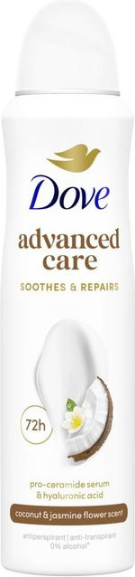 Dove Advanced Care Antitranspirant Spray Kokosnuss & Jasminblüte, 150 ml - Bild 1