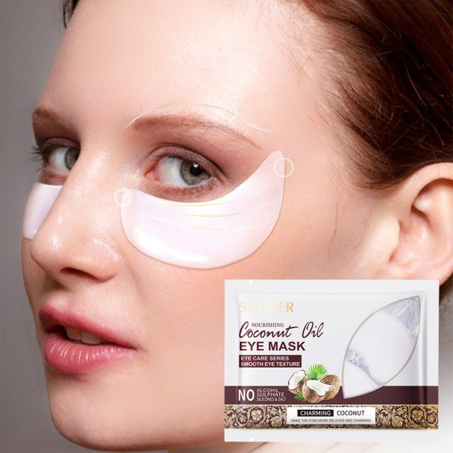 Sadoer Kokosnuss Augenmasken, Unisex - Bild 1