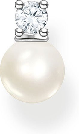 Thomas Sabo Ohrring 925 Silber, Perle, Damen - Bild 1