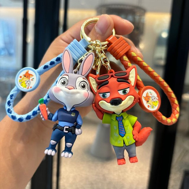 Disney Schlüsselanhänger, Judy Nick Gary, Bunt, Verspielt - Bild 1