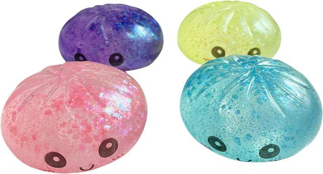 Buntes Knödel Push-Bubble Stressabbau-Spielzeug mit Dampfgarer, Dekompressionsknete - Bild 1