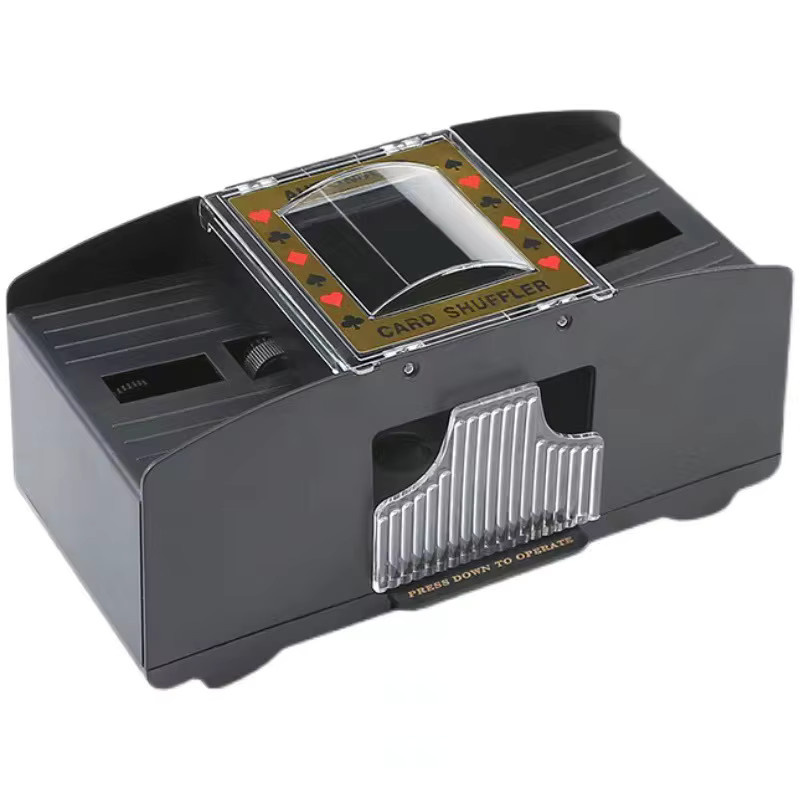 MYGVN Automatischer Multi-Game-Kartenmischer, Partyspiel, Schwarz - Bild 5