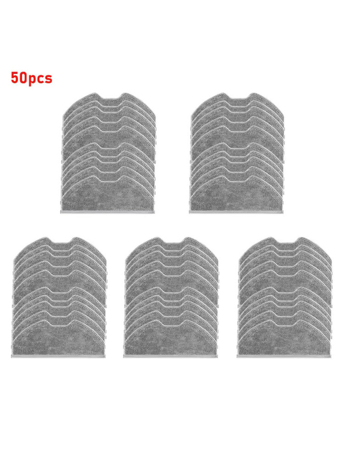 WINDNINJA Waschbare Ersatz-Mopp-Pads für Eufy Clean X8 Pro und X8 Pro SES Roboterstaubsauger in Grau - Bild 5