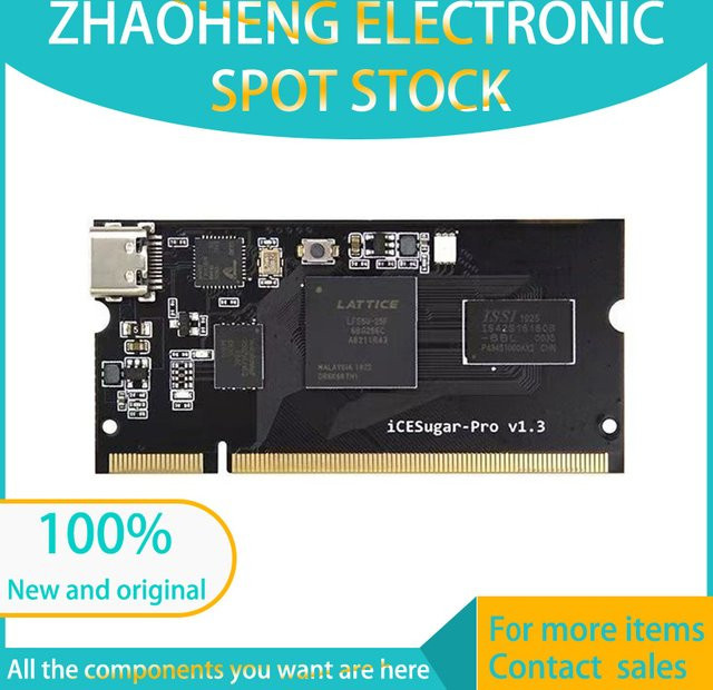 iCESugar-Pro FPGA Development-Board Lattice ECP5 LFE5U RISC-V Linux SODIMM Modul in Schwarz - Bild 1