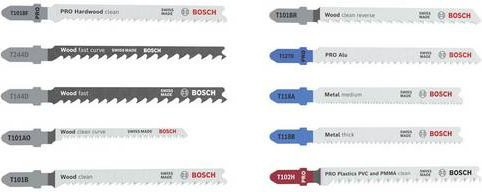 Bosch Multi Material Stichsägeblatt Set, 10-teilig, Universal - Bild 1