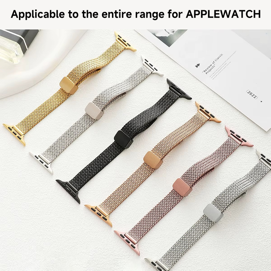 FancyWrist Uhrenarmband Edelstahl, Silber, magnetisch - Bild 2