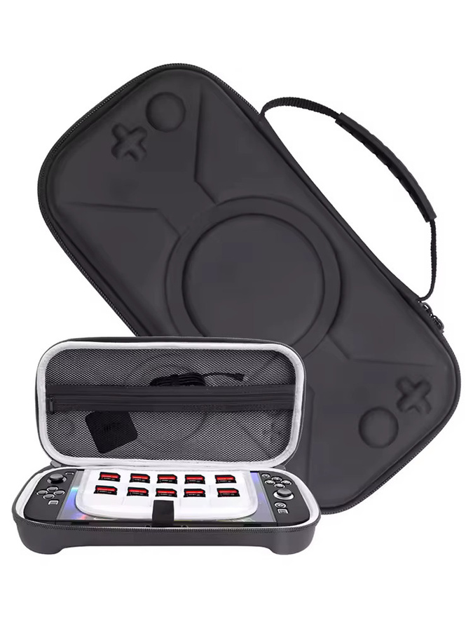 AyeBeau Schutzhülle und Tragetasche für Nintendo Switch 2 in Schwarz und Grau - Bild 4