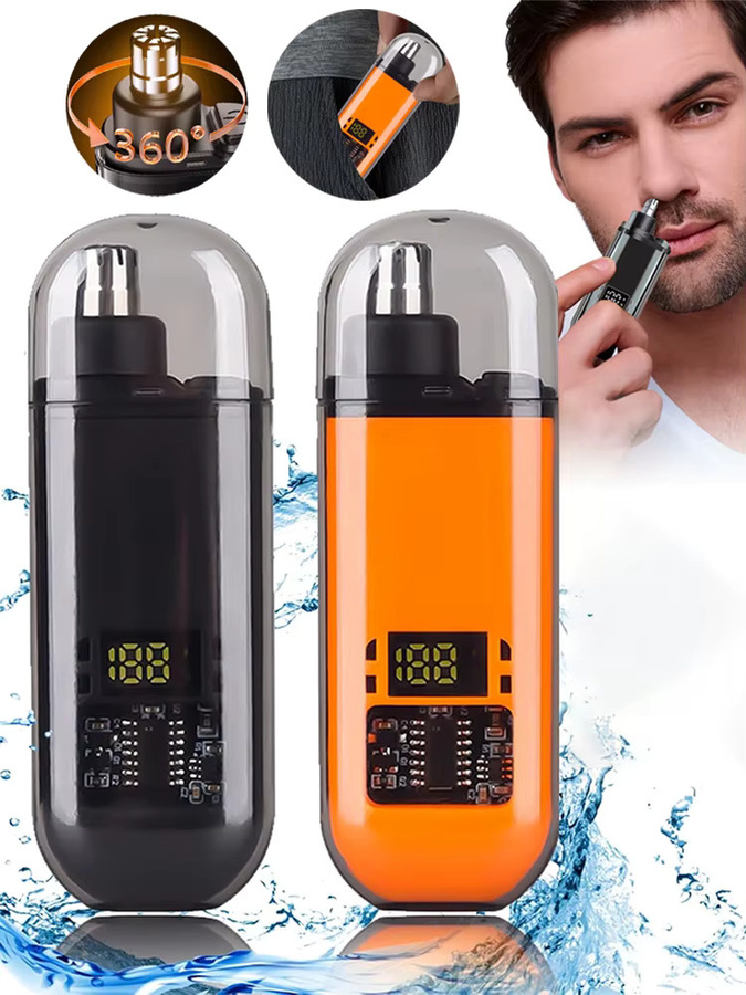 Peicon Elektrischer Nasenhaarschneider, USB-Trimmer für Herren - Bild 7