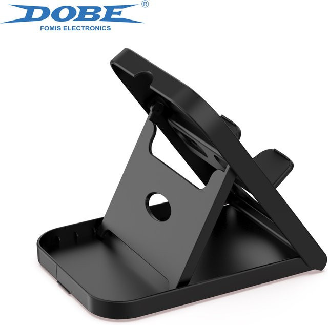 DOBE faltbarer Desktop-Ständer TNS-1788 für Nintendo Switch, Switch OLED und Switch Lite in Schwarz - Bild 1