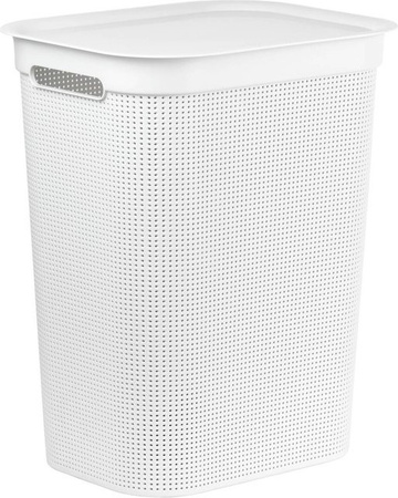 Rotho Wäschesammler Brisen Wäschebox weiß B/H/L: 34 x 52,9 x 43,1 cm