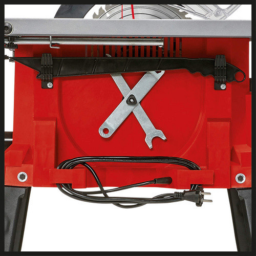 Einhell Tischkreissäge TC-TS 2225 U mit 1800 W und 254 mm Sägeblatt in Rot/Schwarz - Bild 2