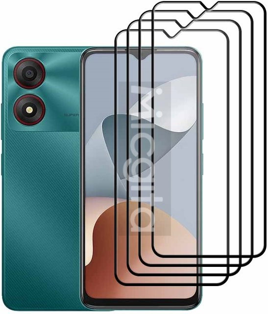 ZTE Screen Protector aus gehärtetem Glas für Blade A34, A54 und A73 4G, transparent, 9H Kratzschutz - Bild 1