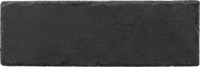 Zandiara Servierplatte Stoney in Schwarz aus Schiefer, rechteckig und spülmaschinenfest - Bild 1