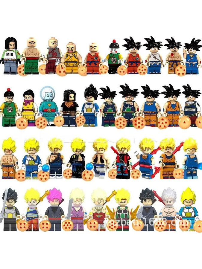 Bandai Dragon Ball Super Mini-Figuren-Set, 8 x Mini-Actionfiguren - Bild 3