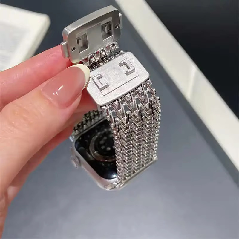 Samsung Uhrenarmband Edelstahl, Milanaise, Silber, Unisex - Bild 2
