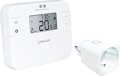 HVH Vitalheizung Raumthermostat mit App-Steuerung und WiFi, weiß, B/H/T: 12 x 3 x 9,8 cm - Bild 1