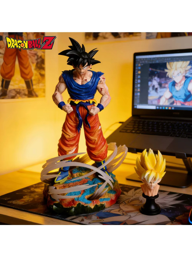 Bandai Dragon Ball Super Saiyan Goku, Actionfigur, Kunststoff, Bunt / Mehrfarbig - Bild 3