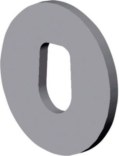 Hager Klemmplatte HK0M8K für Hakenkopfschraube M8 in Grau - Bild 1