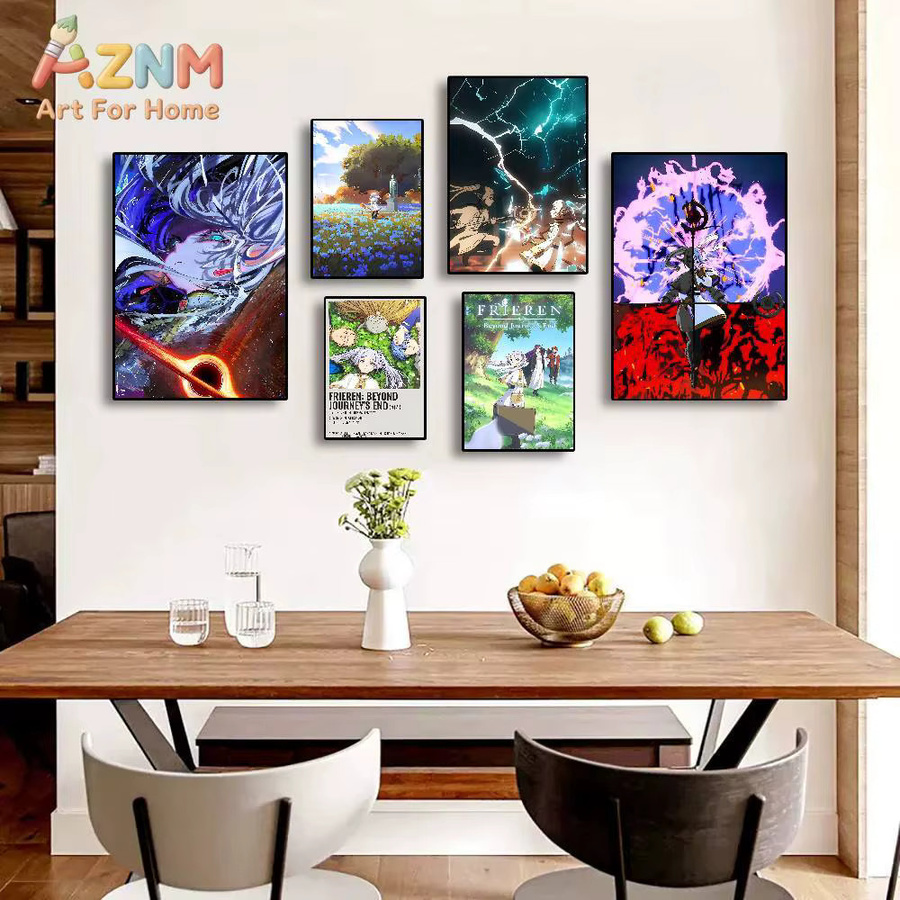 Kayou F-Frieren Beyond Journeys End Wanddekoration Canvas in Multicolour - Bild 2