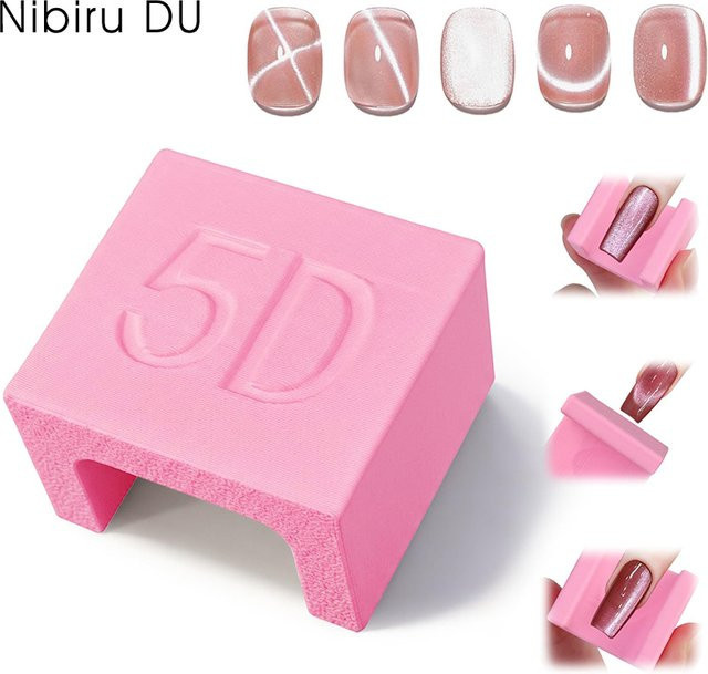 Nibiru DU Magnetstab für Magnetisches Gel-Polish, Rosa, Schimmernd - Bild 1