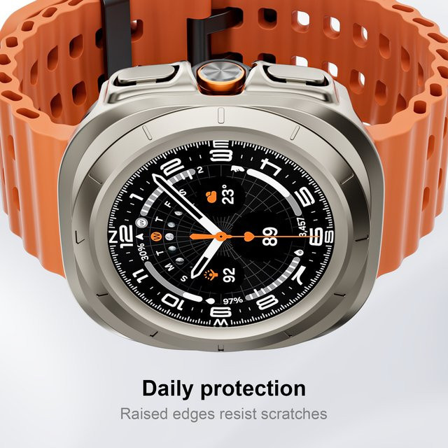 Samsung Galaxy Watch Ultra Hülle, 47 mm, Silikon, Gold, Unisex - Bild 1