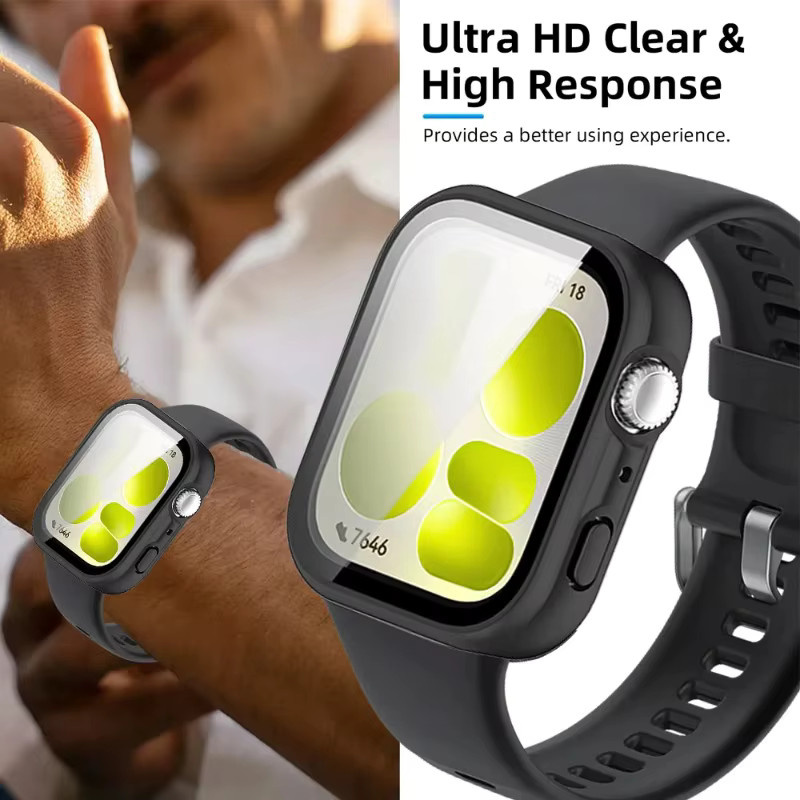 Huawei Uhrenzubehör, HD-Glas und Hülle für Huawei Watch Fit 5-4-3 - Bild 2