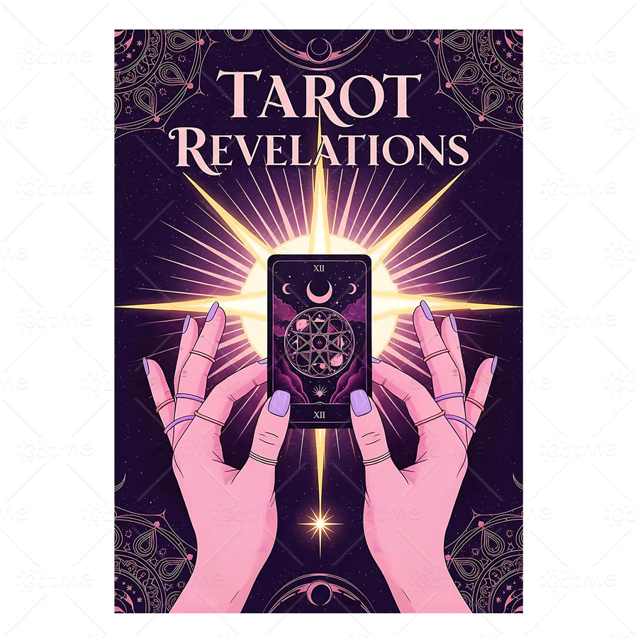 Tarot-Offenbarungen Notizblock mit 50 Blatt für Wahrsage-Spiele und Partys - Bild 3