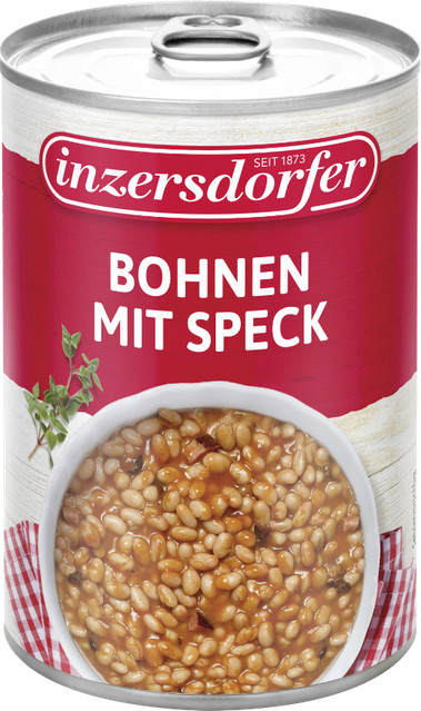 Inzersdorfer Bohnen mit Speck 400 g - Bild 1