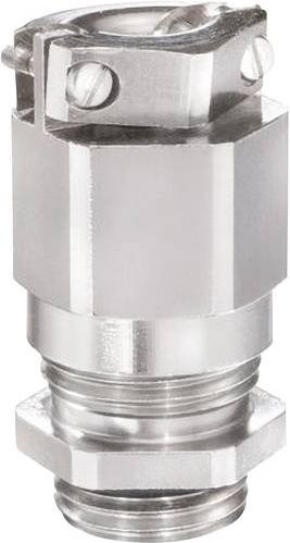 Wiska Kabelverschraubung M25 aus Messing, 50 Stück, Silber - Bild 1
