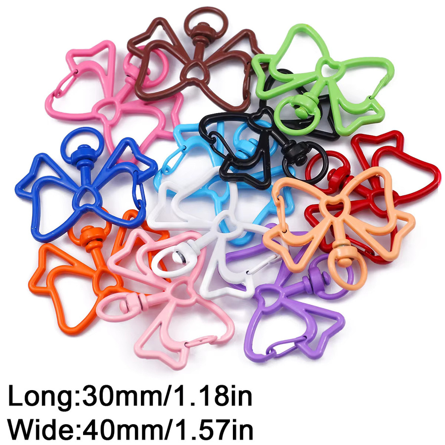 JHNBY Bogenverschluss, Zinklegierung, Bunt, Unisex - Bild 2