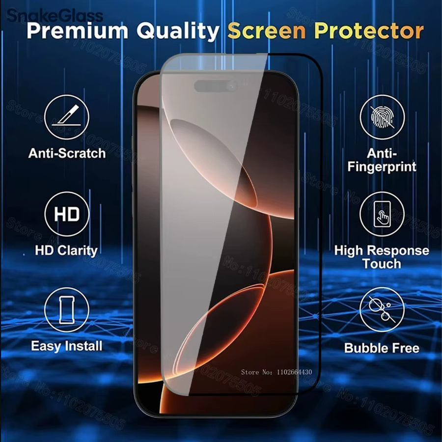 4er-Pack ERIKOLE Displayschutzfolie aus gehärtetem Glas für Motorola Edge 70 Fusion/Pro, Edge 60 Fusion, Edge 60 50 40 Pro, Edge 60 50 Neo/Ultra und G17 Power, transparent - Bild 4