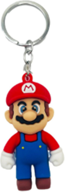 Bandai Super Mario Schlüsselanhänger-Set, Yoshi Prinzessin Peach Donkey Kong, PVC, Set / Bundle - Bild 1