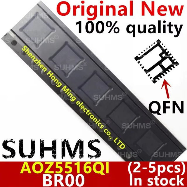 SUHMS AOZ5516QI AOZ5516 BR00 BROO QFN-31 in Schwarz (2–5 Stück) - Bild 1