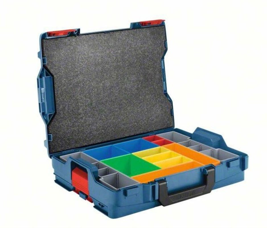 Bosch Professional L-BOXX 102 Koffersystem mit 12-teiligen Inset Boxen in Blau - Bild 2