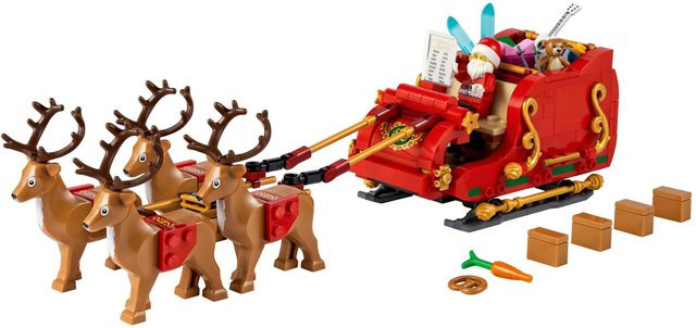 LEGO Schlitten des Weihnachtsmanns, ab 9 Jahren - Bild 1