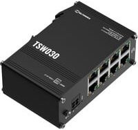 Teltonika Switch TSW030 in Schwarz mit 100 Mbit Ethernet/LAN - Bild 1