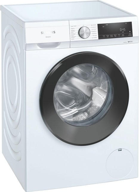 Bosch iQ300 WG44G000EX Waschmaschine in Weiß mit 9 kg Kapazität, 1400 U/min Schleuderdrehzahl und Aquastop - Bild 1