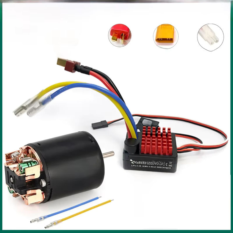 Surpass Hobby Combo Bürstenmotor mit 60A ESC für 1/10 RC Off-Road-Rennwagen-LKW - Bild 5