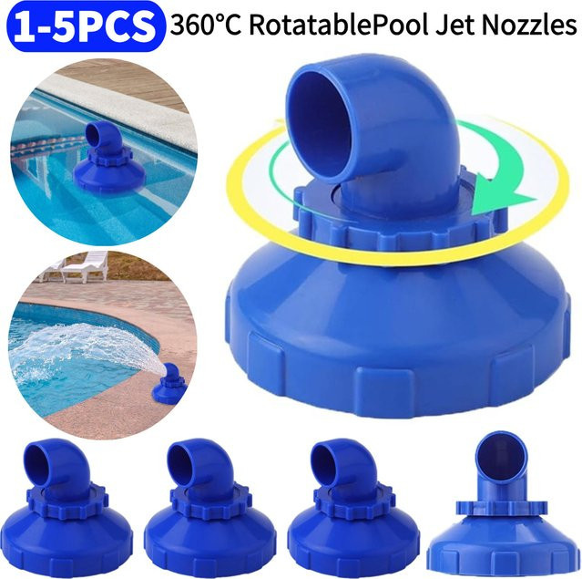 Intex Pool Jet Düse blau, 360 Grad drehbare Rückkehr Düse für Schwimmbad Einlass und Outlet - Bild 1