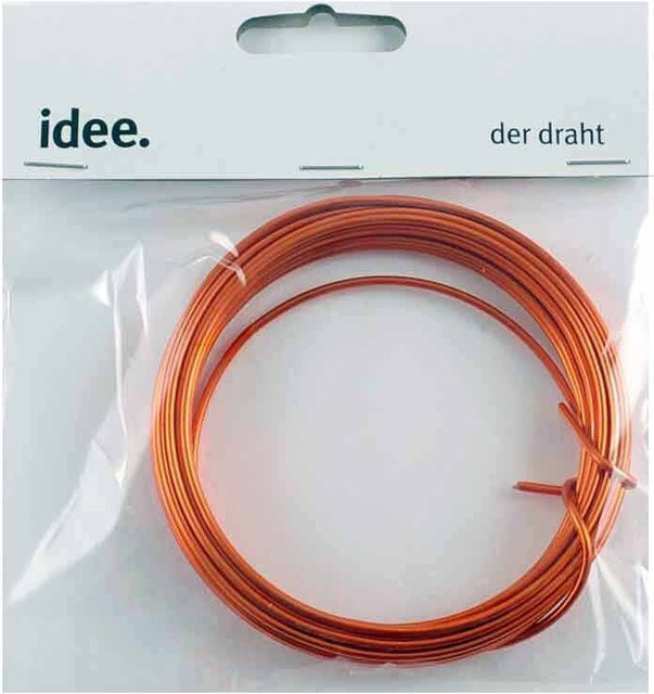 Preissler Aludraht Orange 2 mm Länge: 5 m - Bild 1