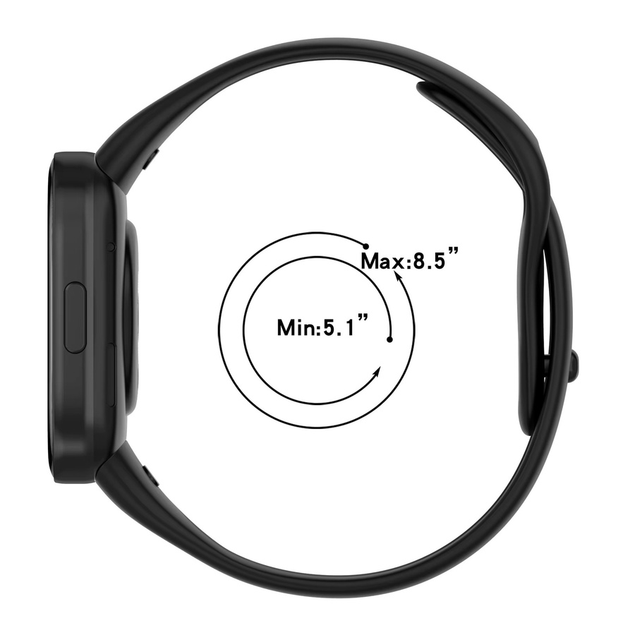 Xiaomi Uhrenarmband Silikon, Redmi Watch 3, Unisex - Bild 4
