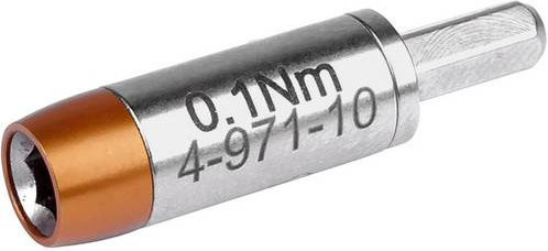 BERNSTEIN Tools for Electronics 4-971 Drehmomentadapter in Silber mit max. 0,1 Nm - Bild 1