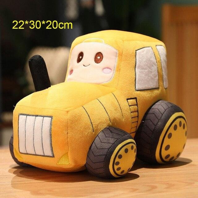 Binchi Keji Travel Traktor Plüsch, braun, ab 12 Jahren - Bild 1