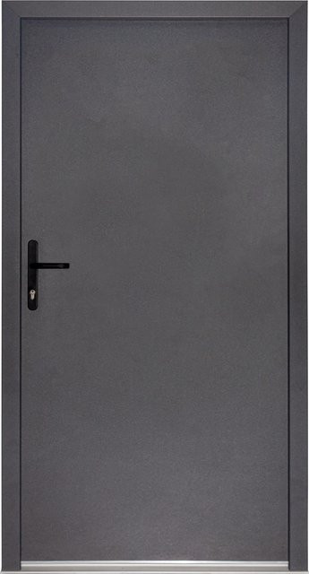 Splendoor Stahl-Nebeneingangstür NS1 in Anthrazit, modern, nach außen öffnend, Anschlag links, B: 98 cm, H: 198 cm - Bild 1