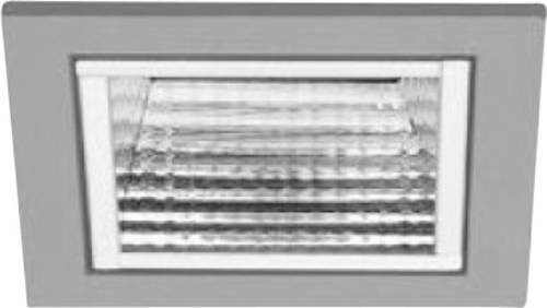 Brumberg LED-Einbauleuchte quadratisch in Silber und Weiß - Bild 1