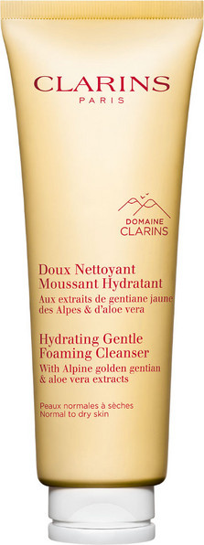 Clarins Doux Nettoyant Moussant Hydratant, Reinigungsschaum mit Aloe Vera, Normale bis Trockene Haut - Bild 1