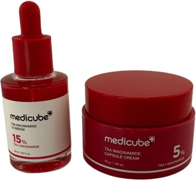 Medicube Tranexamsäure Spot Aufhellungs-Set, Serum und Creme, Unisex - Bild 1