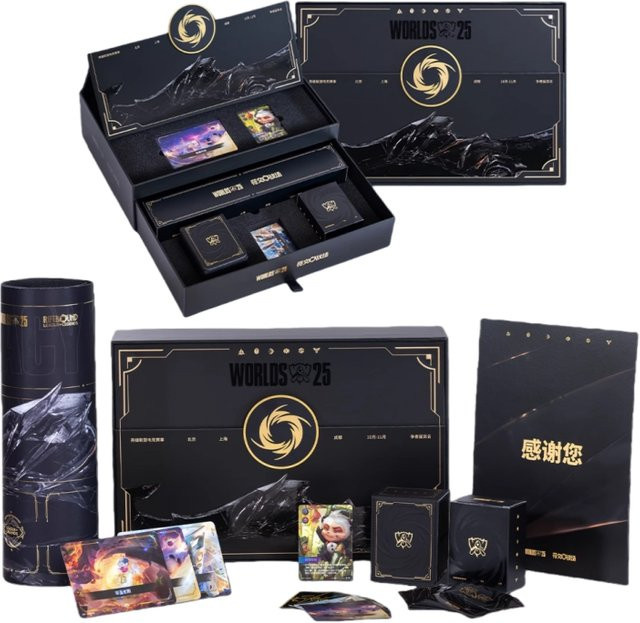 KAYOU League of Legends Rune Battlegrounds Global Finals Limited Edition Gift Box Collection, Brettspiel - Bild 1