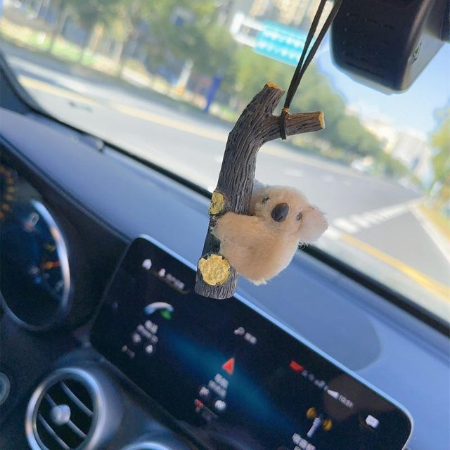 Rui Di Auto-Anhänger Koala, khaki, Unisex - Bild 1