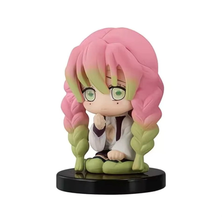 Bandai Demon Slayer, Sitzende Geist Puppe, 5-teiliges Set, PVC Modell - Bild 2